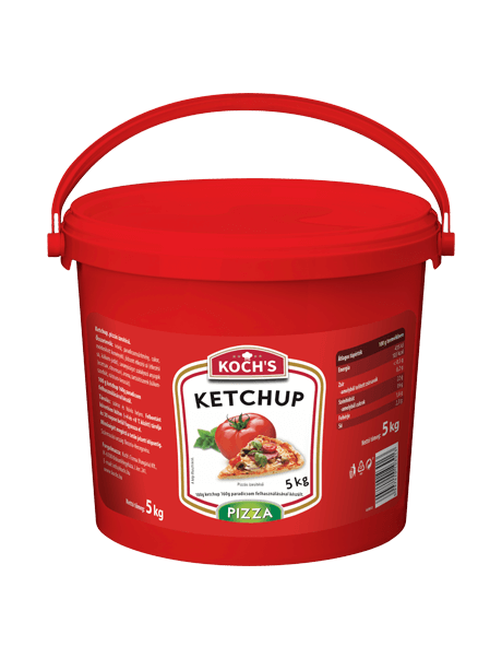Ketchup, pizzás ízesítésű
